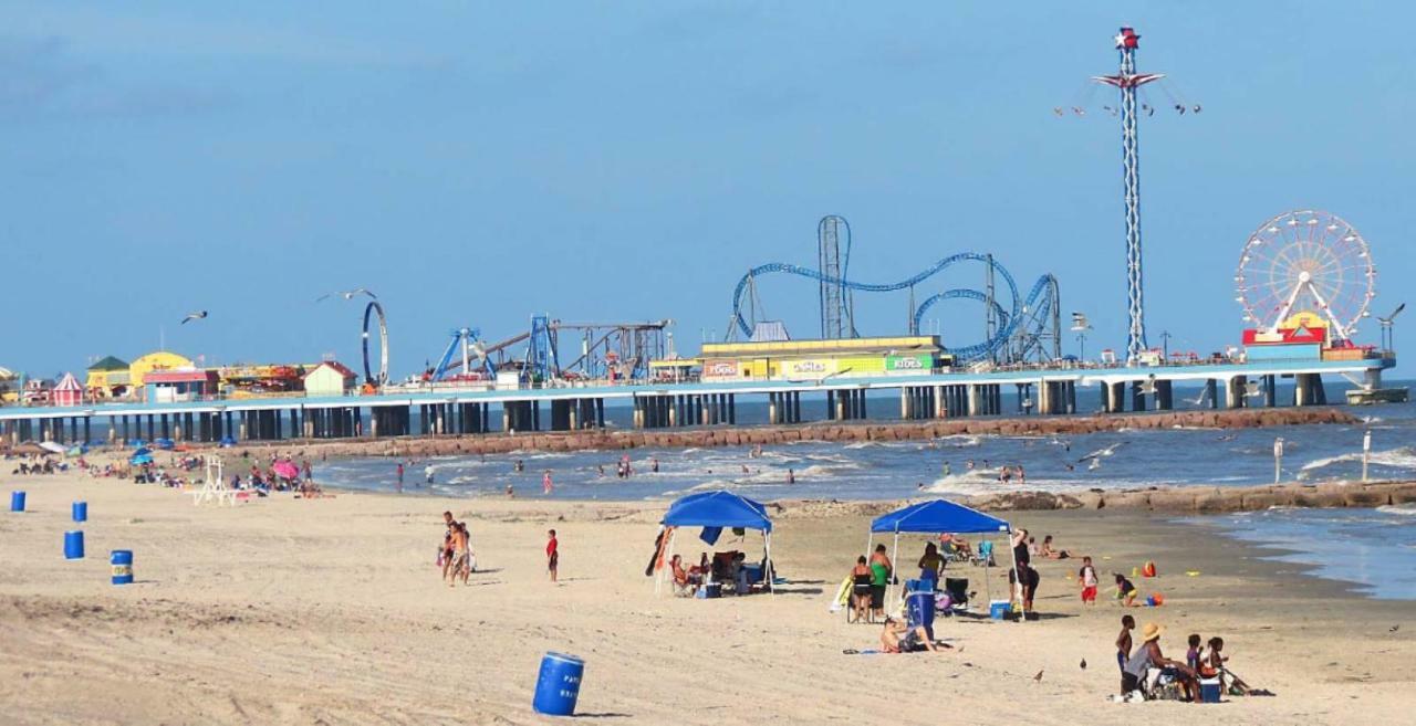Family Friendly Coastal Condo Galveston Eksteriør bilde
